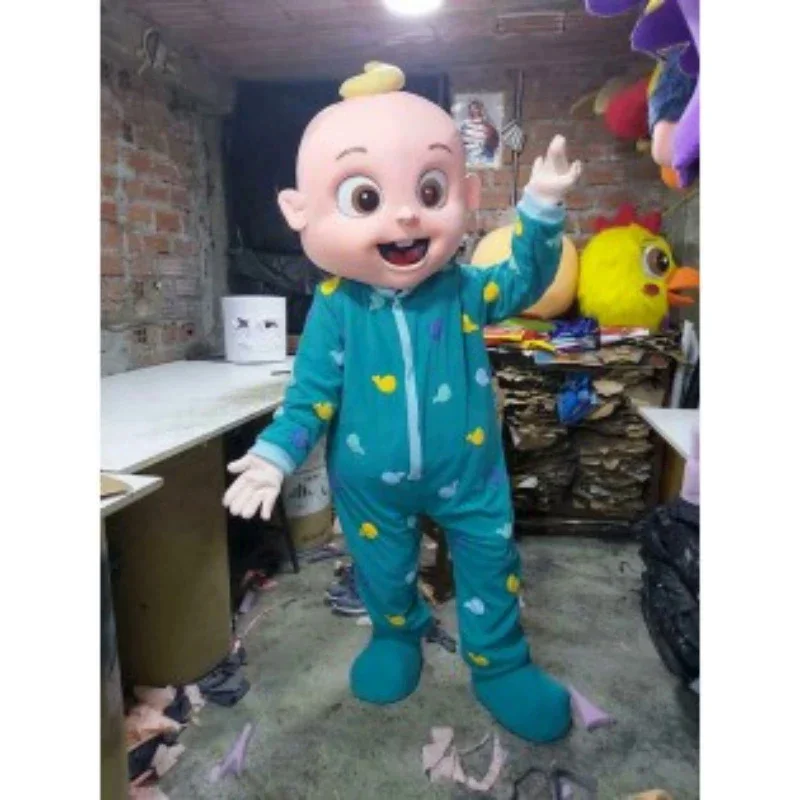 JJ 인형 코스프레 블루 아기 소년 마스코트, 만화 캐릭터 전문 코스프레 마스코트 코스튬, 할로윈 생일 파티