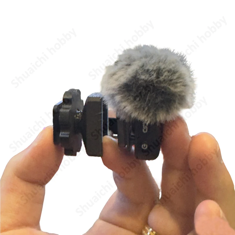 1PCS Transmitter Magnetic Cold Shoe Cage Adapter Connector Seat 3D Printed Transfer Base for DJI MIC MINI Wireless Microphone