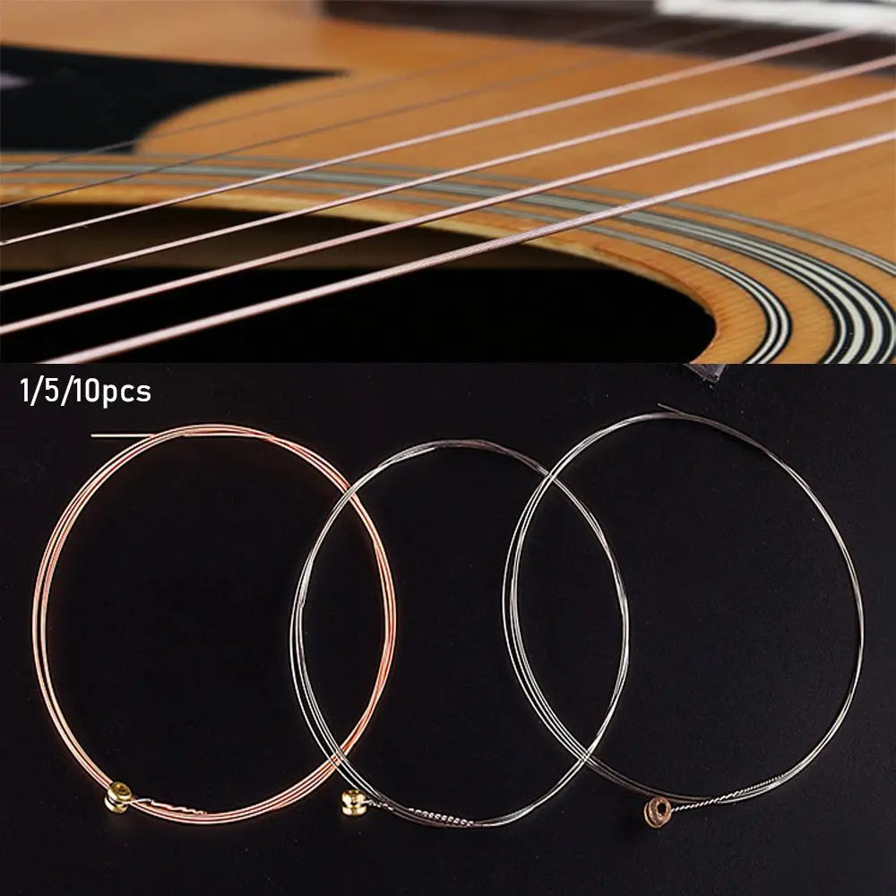 1/5/10pcs 고품질 3 스타일 밝은 톤 클래식 포크 악기 어쿠스틱 기타 스트링 클래식 기타 부품