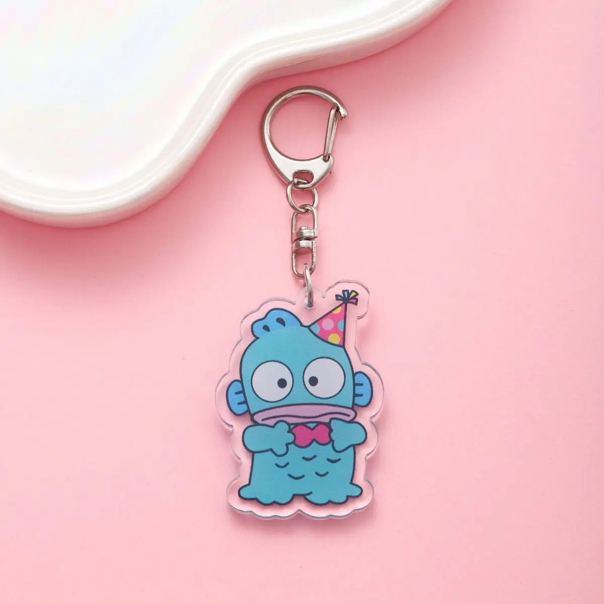 LLavero de acrílico de Anime, accesorios, colgante para bolso de coche de dibujos animados, regalo, bonito bolso creativo, amuleto, regalos divertidos para amigos, llavero