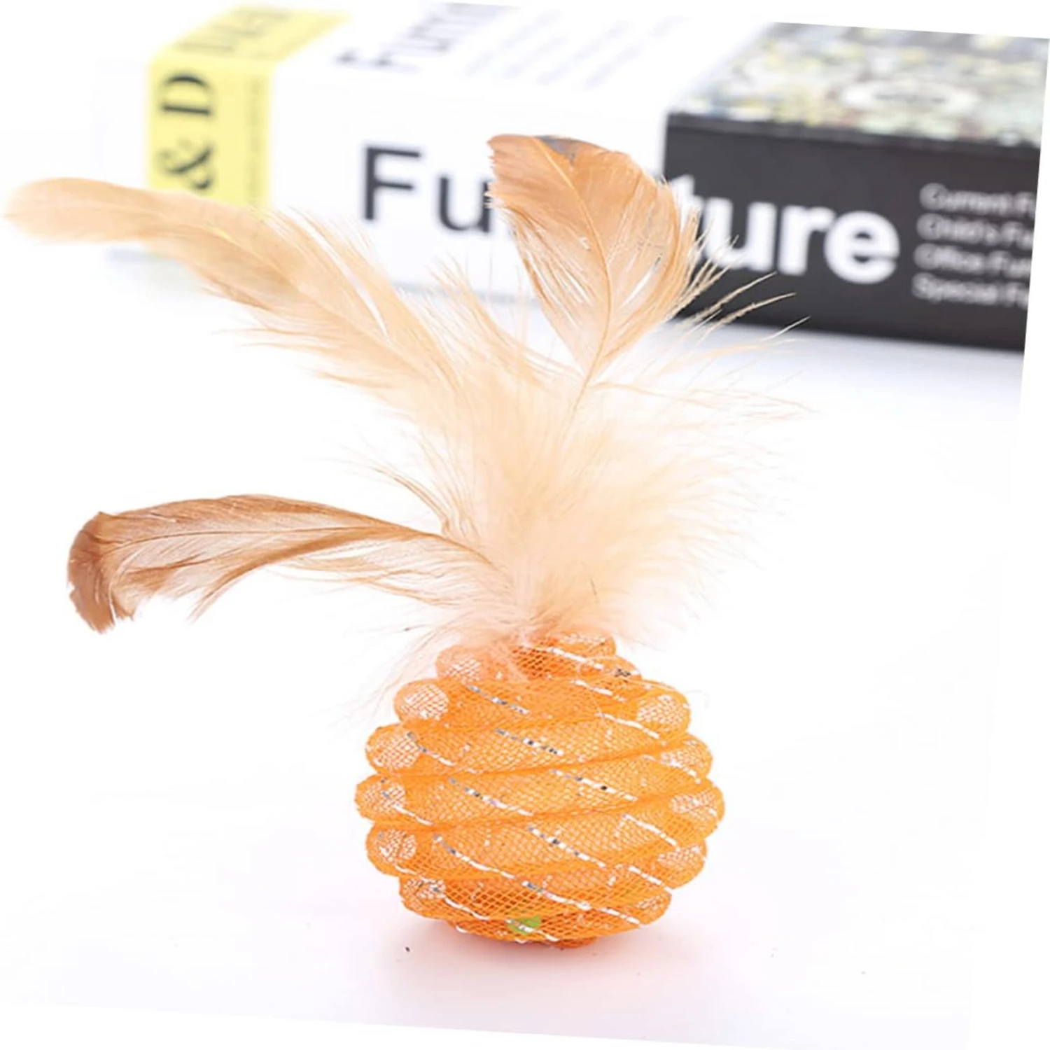 Innovative Educational Cat Ball Toys - Engaging Interactive Pet Toy Set with Adorable Pineapple Balls - Exciting and Stimulating