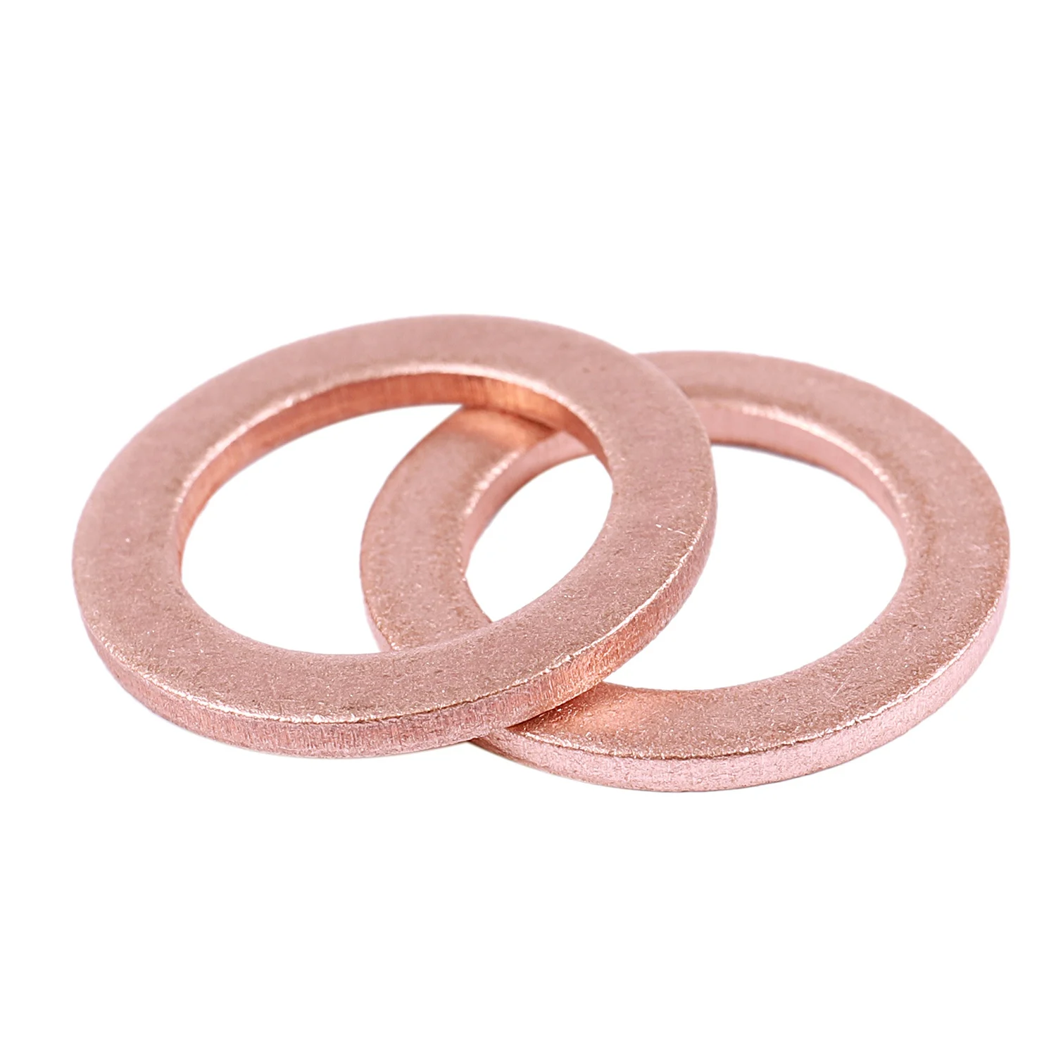 20 шт., 12 мм x 18 мм x 1,5 мм, медная плоская шайба, уплотнительный фитинг