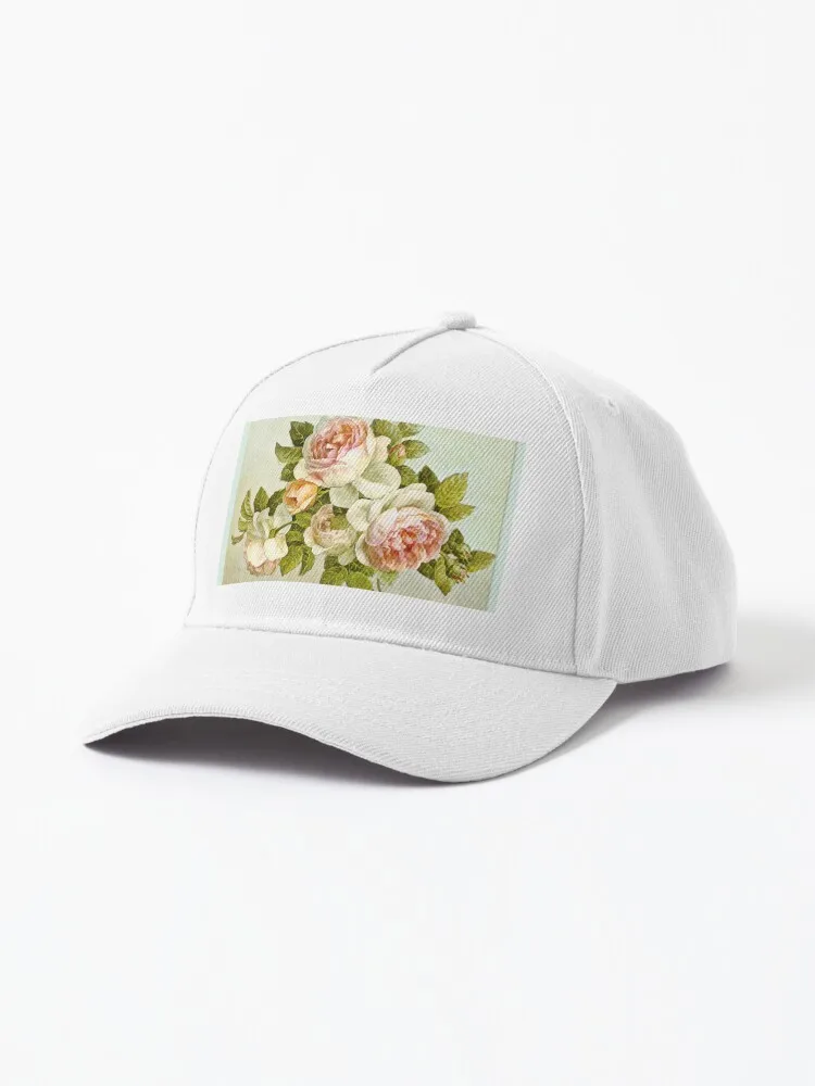 English Tea Roses Cap For Women Men Hip Hop Cap Street Baseball Hat New Fashion Hat