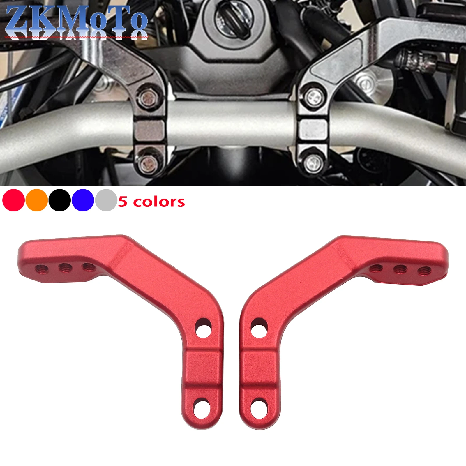 CNC 알루미늄 핸드 가드 장착 브래킷 KTM 혼다 야마하 가와사키 스즈키 가스 가스 EX EC MC 용 28mm 핸들 바 프레스 블록