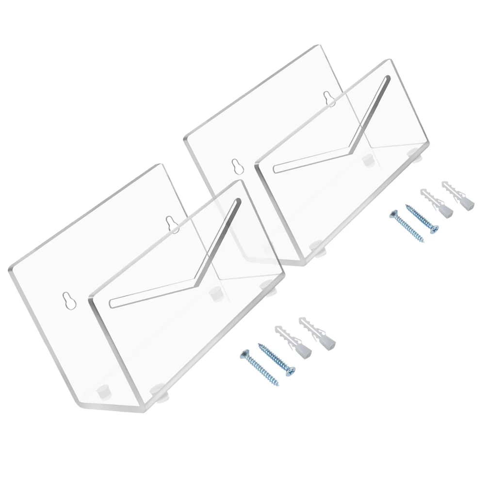 

2 Pcs Desktop Folder Mail Holders Countertop Letter for Acrylic Sorter Envelope Organizer Postcard