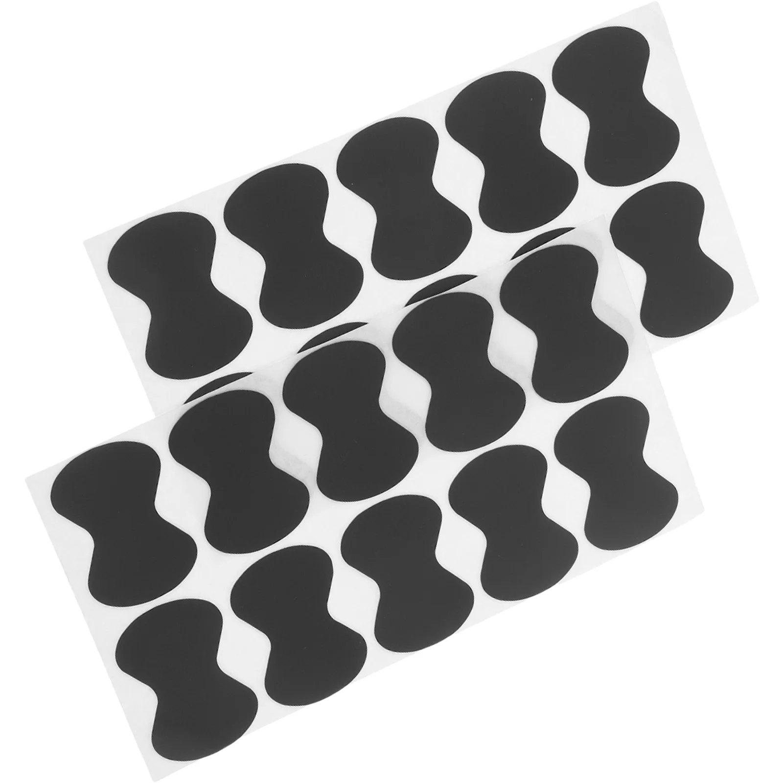 

20 Pcs Anti-slip Stickers for Paddles Pick Grips Holder Guitar Picks Thin Carbon Fiber Accessories