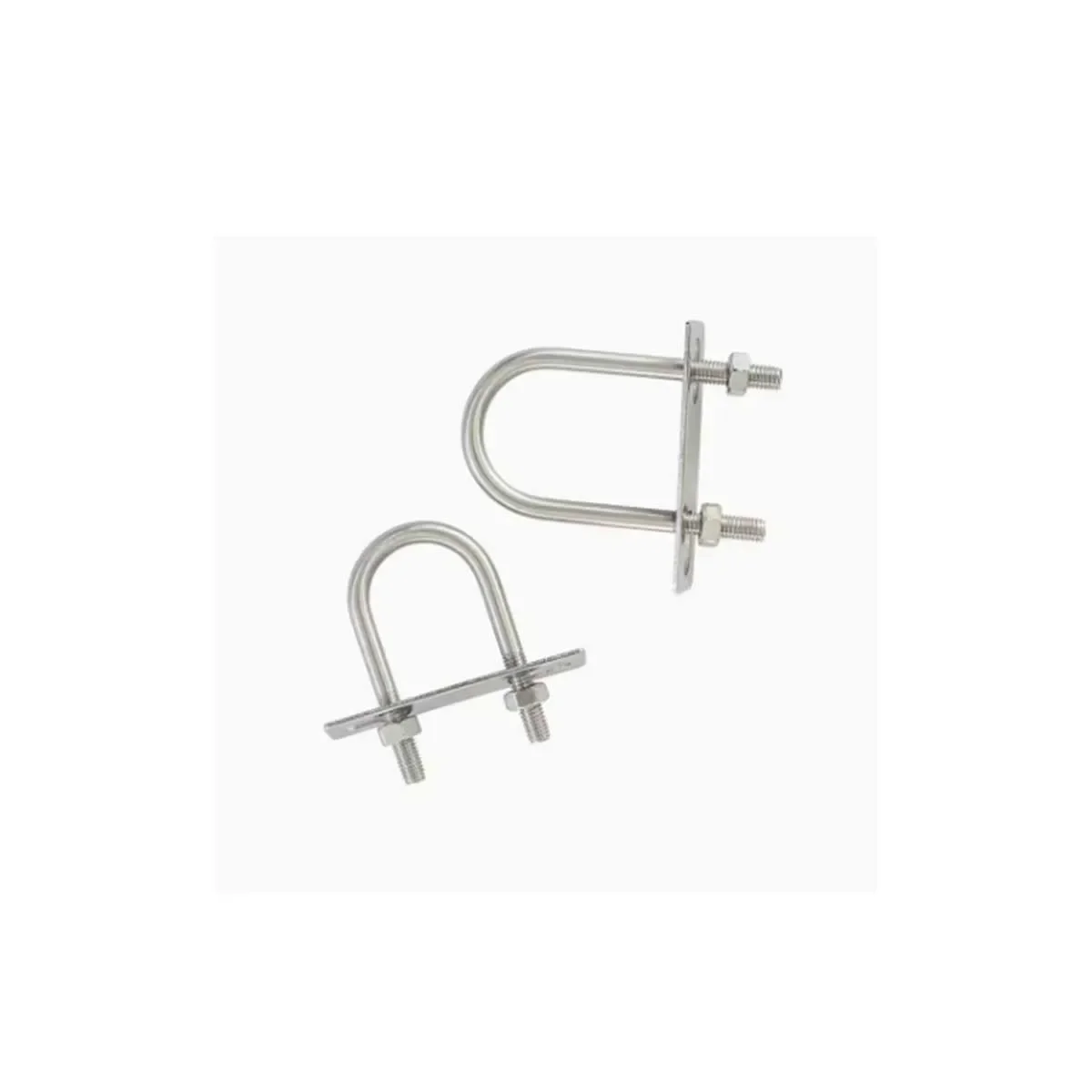 Guangluo 304 Stainless Steel Extended Full Set Of U-shaped Bolts And Screws/fixed Horseback Pipe Clamp Clamp M6m8m10