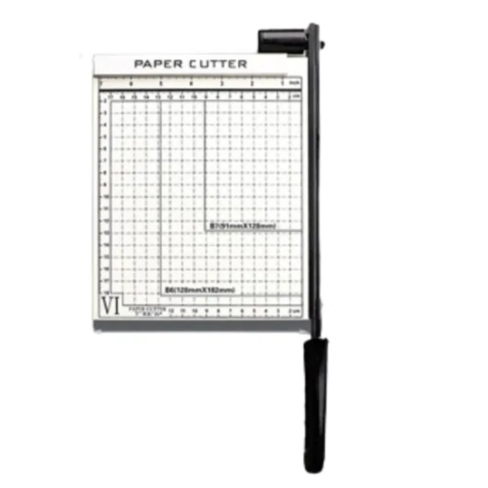 Heavy Duty A4 Paper Cutter Metal Base 15 Page Capacity Paper Card Trimmer Precise Cuts Manual Photo Cutting Machine Desktop