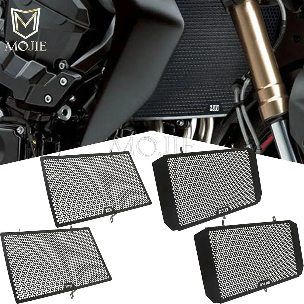 For Kawasaki Z800 Z 800 2013-2018 Versys 1000 2012 2013 2014 2015 2016 Motorcycle Radiator Grille Grill Guard Cover Protection