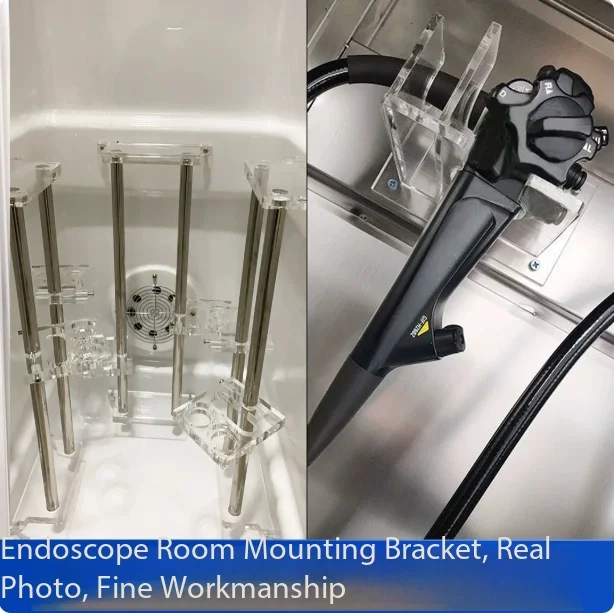 Medical Accessories Endoscope Storage Cabinet Hanging Bracket Support Holder For Gastroscope Colonoscope Gas Endoscope