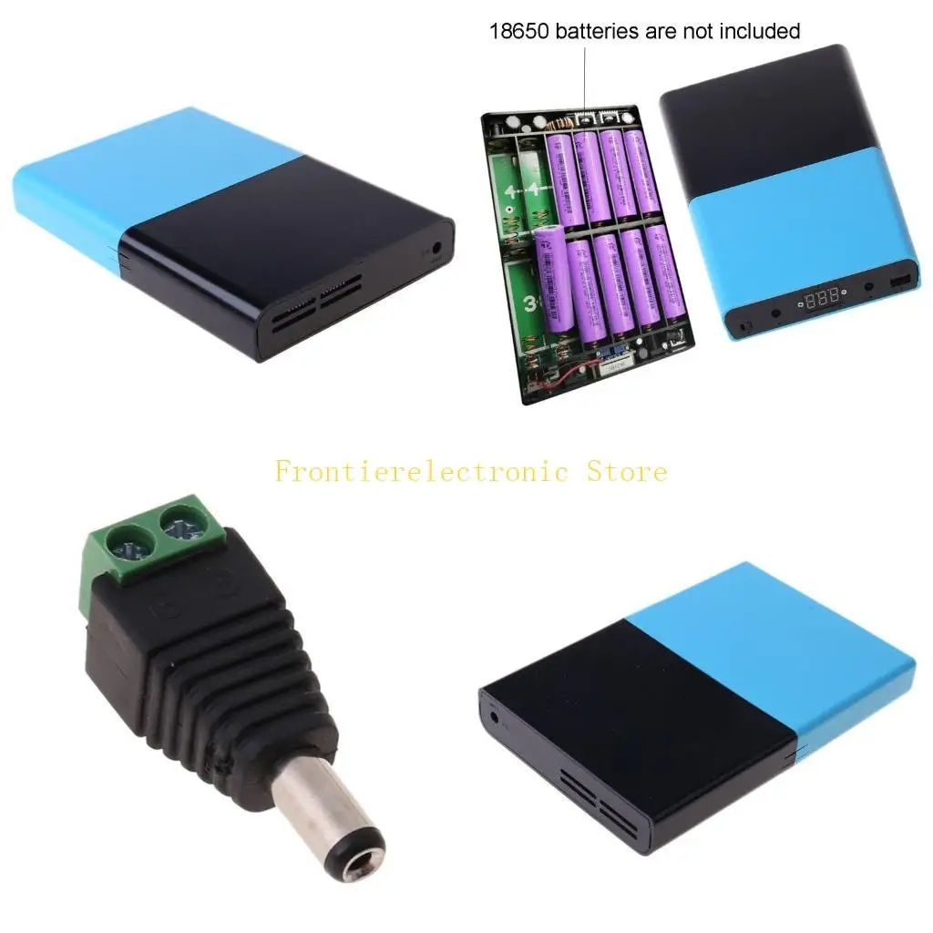 

G8DB USB для 1V-24V Регулируемый выход 12x 18650 батареи DIY Зарядное устройство