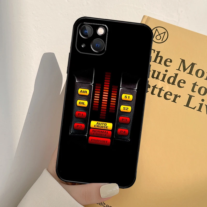 Knight Rider KITT Car Phone Case For iPhone 16 15 14 Pro Max Plus 12 11 13 Pro Max 12 Mini 13 Mini Cover