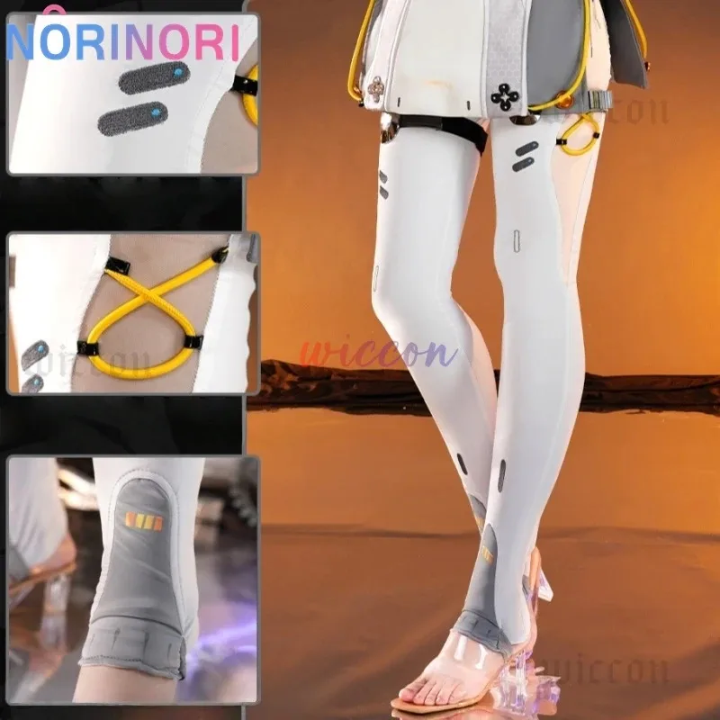 CyZZZ-Juego de Cosplay de semillas Zenless Zone Zero, disfraz Sexy Kawaii, mono Punk blanco, lencería Y2K, Jirai Kei, peludo para niñas, Halloween