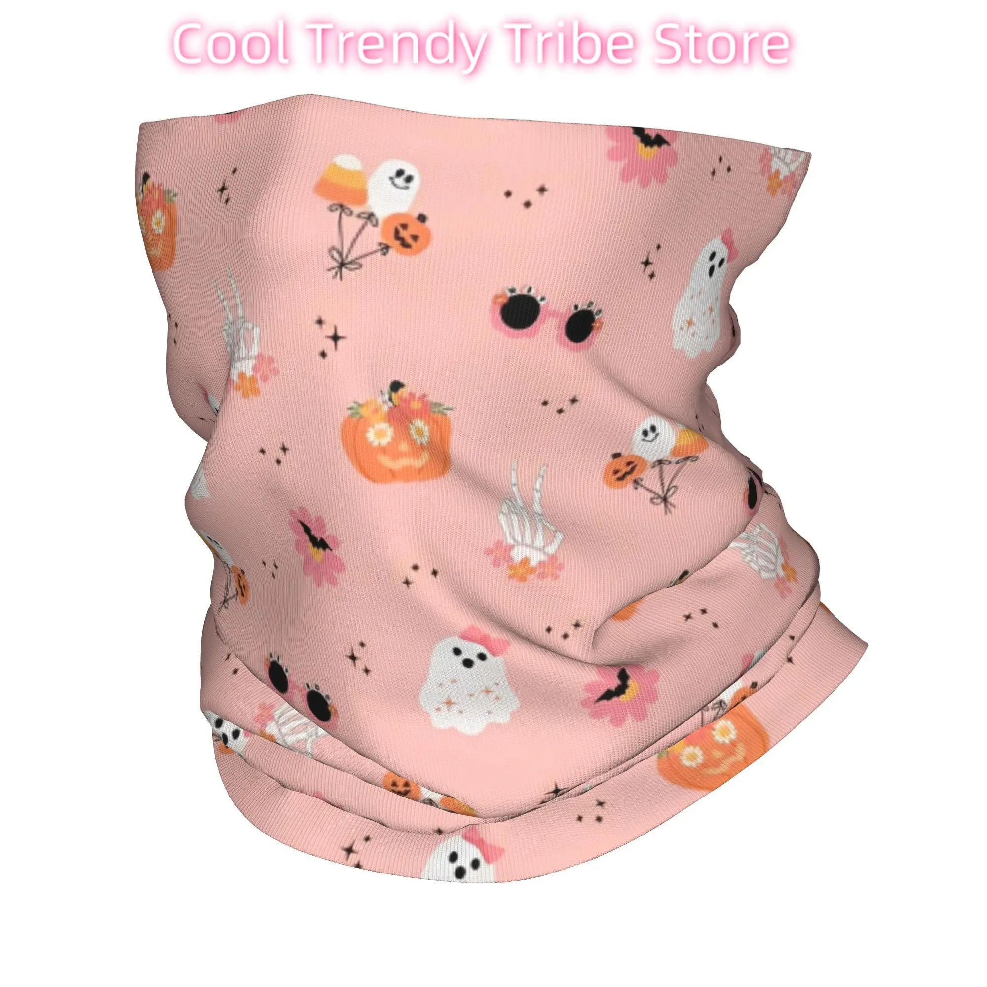 

Хэллоуин Призраки Фордальная Бандана Шея Гетры Маска с принтом Шарф Многофункциональная Маска Для Лица Туризм для Мужчин Женщин Взрослых Дышащая