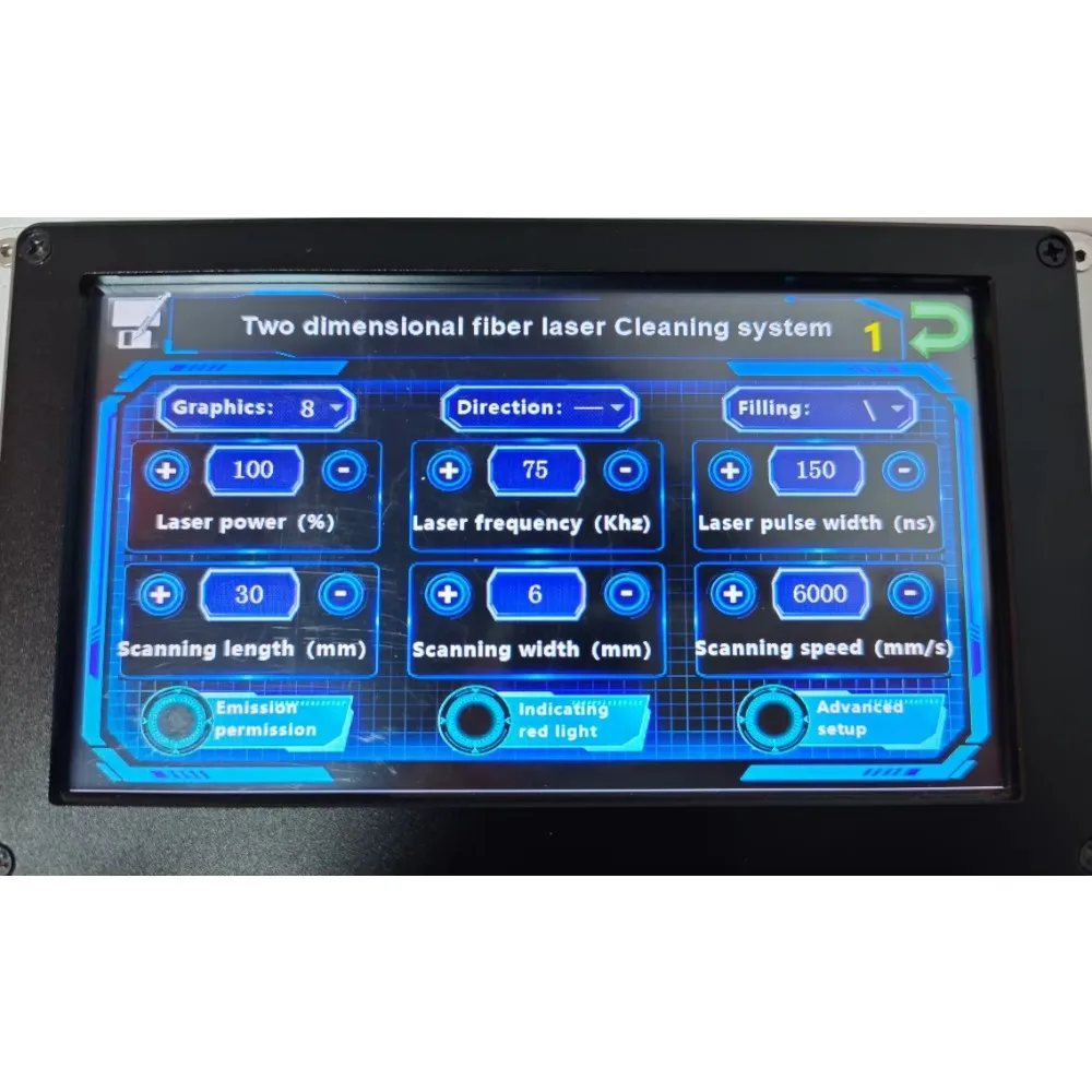 منظف ليزر مدمج بقدرة 100 وات - إزالة الطلاء والصدأ الصديق للبيئة لقطع غيار السيارات والأدوات والورش الصغيرة #5