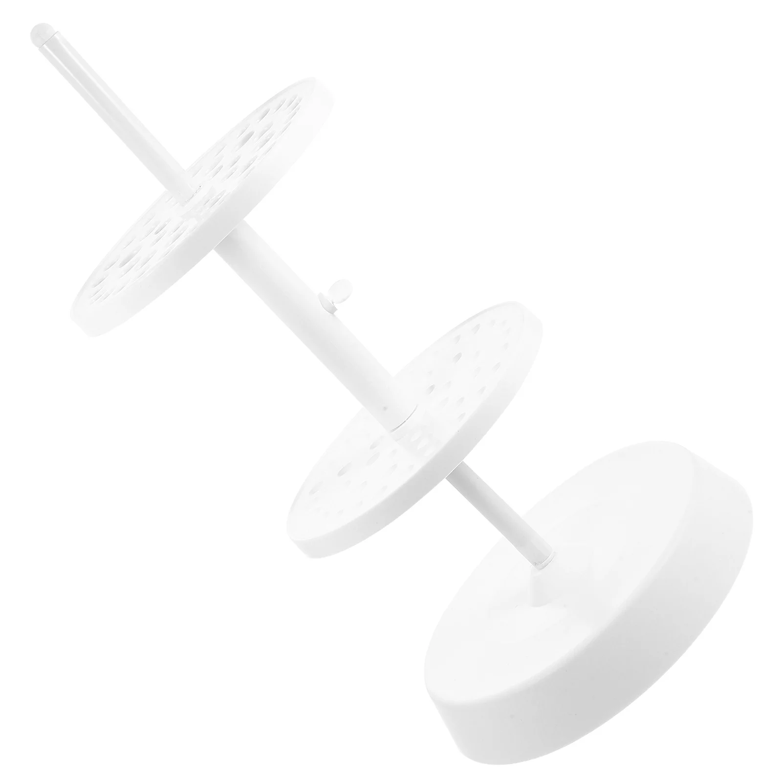 

Plastic Round Pipette Holder Stable Laboratory Vertical Rack Rotatable Pipette Stand Laboratory Accessory Micropipette Stand
