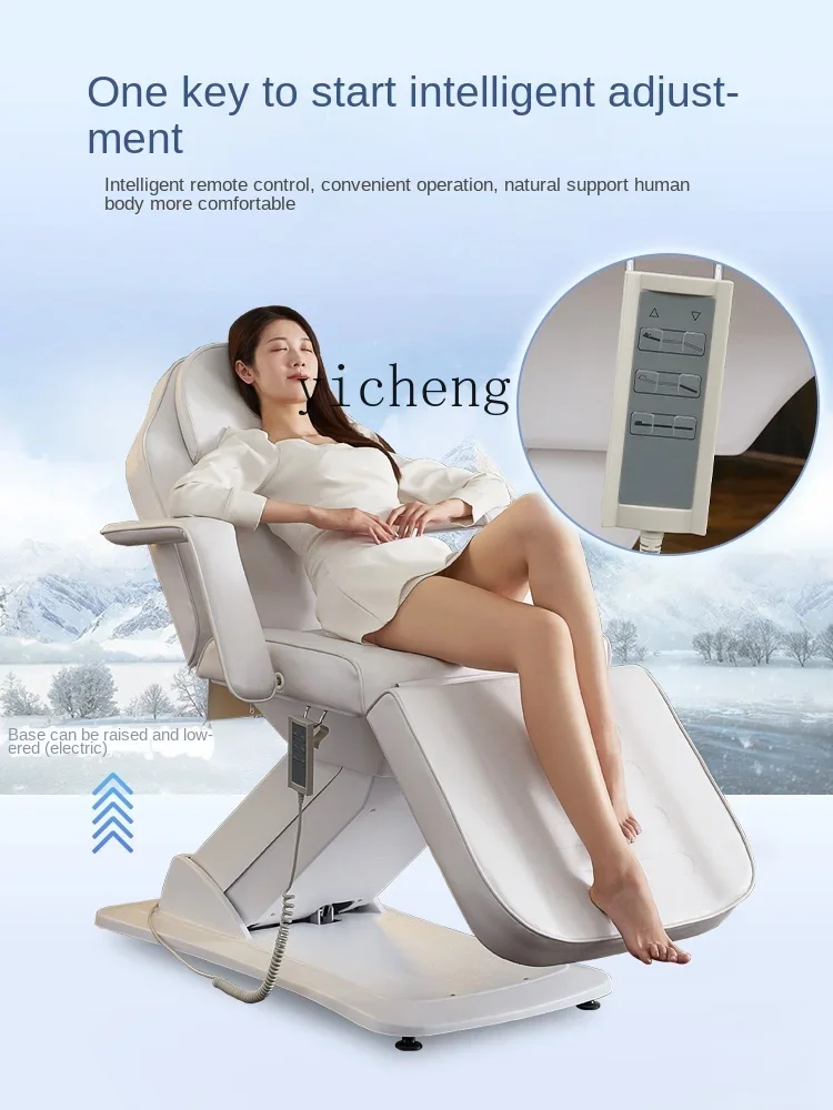 W5.18 Electric Beauty Bed Lifting Tattoo Bed Embroidery Body Multifunctional Dental Beauty Chair