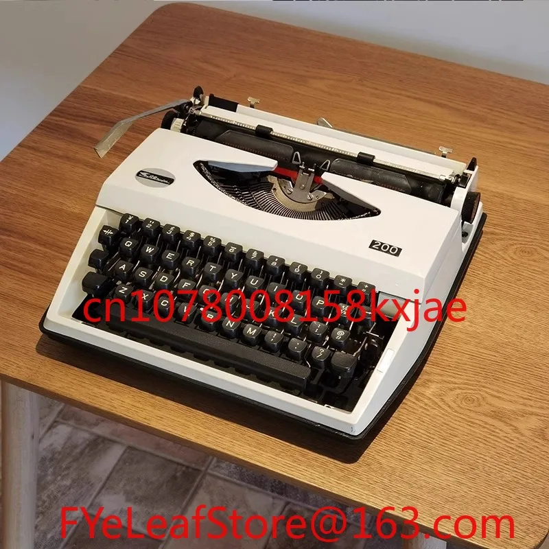Vintage English Typewriter Mechanical Typing Normal Retro Art Collection Gifts Old Things