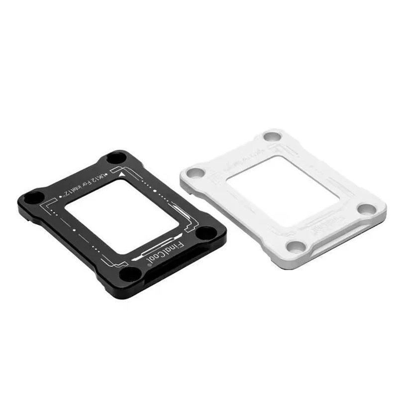 1700 CPU Anti Bending Correction Frame for Intel 12th. 13th. CPU Protector Cover Plate Aluminum Alloy, Black /Silver