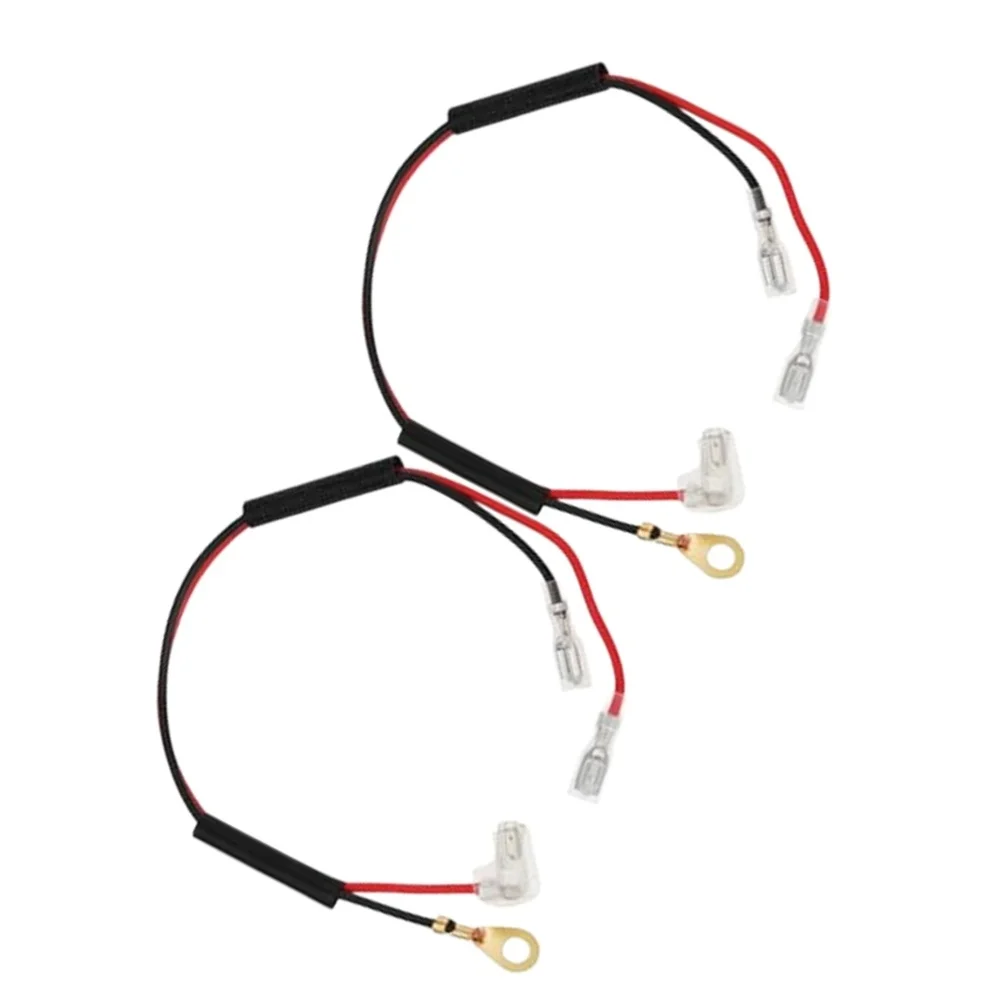 Ignition Wire 2 pcs for For 445 450 Compatible with 510101501 544082801 PVC Insulated Copper Conductor Yard Work