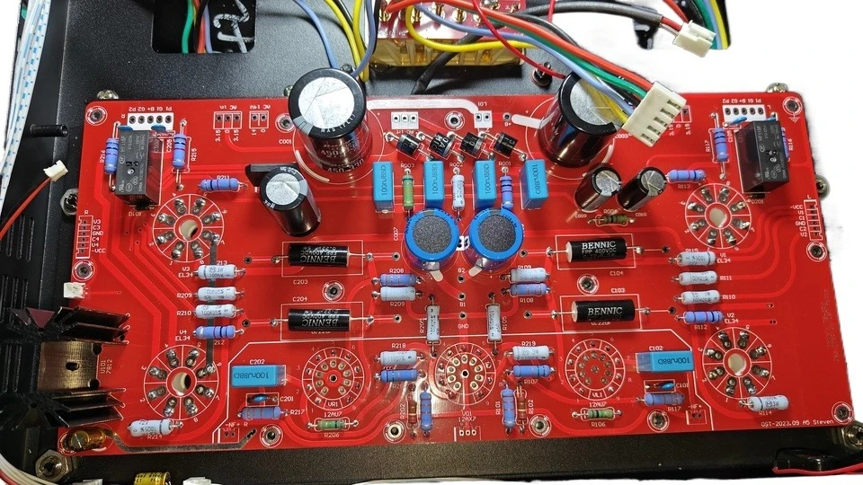 Tube Bile Machine EL34 Push-pull Machine HIFI Power Amplifier DIY Kit Fever Audio