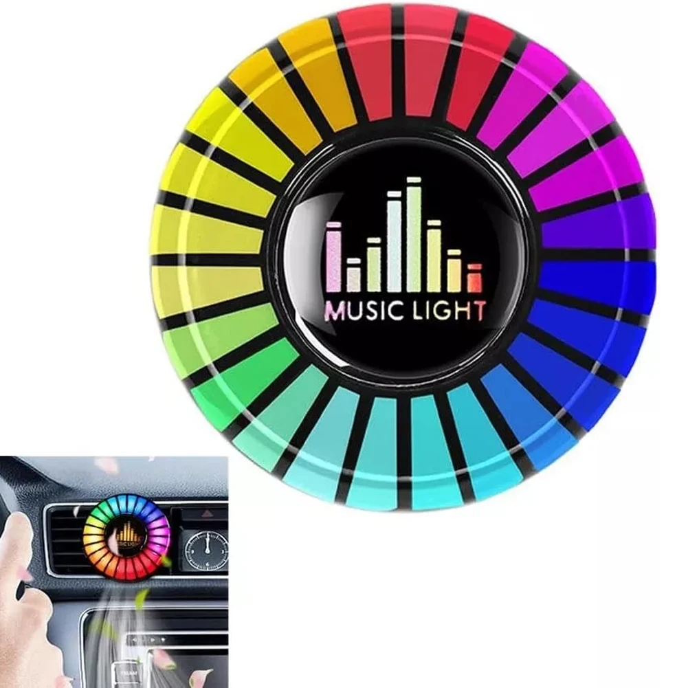 RGB Pickup Lamp Abs Voice-controlled Lamp Vibration/noise Sensor Paranormal Device Sound Synchronized Rhythm Lights