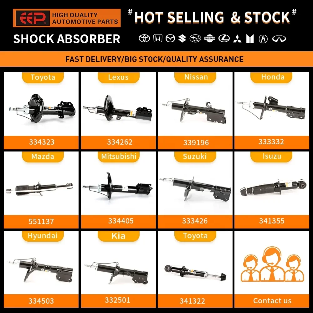 EEP Auto Parts Gas Filled Struts Assembly Front Right Shock Absorber For TOYOTA Lexus RX350 48520-80638