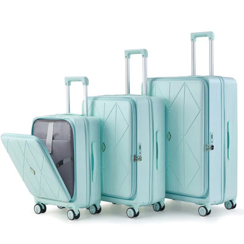

Luggage Sets 3 Piece(20/24/28), Expandable Carry On Luggage with TSA Lock Airline Approved, 100% PC Hard Shell and Lightweight S