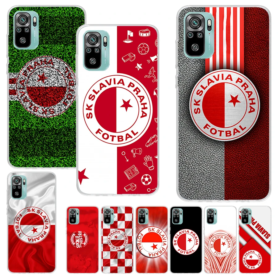 Sk Slavia Praha Czech Republic Print Soft Case for Xiaomi Redmi 12 12C 10 10A 10C 9 9A 9C 9T 10X Phone Shell 8 8A 7 7A 6 Pro 6A