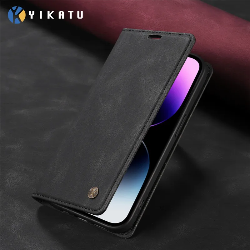 Luxury Wallet Leather Protect Case For Samsung Galaxy A6 Plus A310 A510 A3 A5 2017 A9 A8 A7 2018 A9s A750 Magnetic Flip Cover