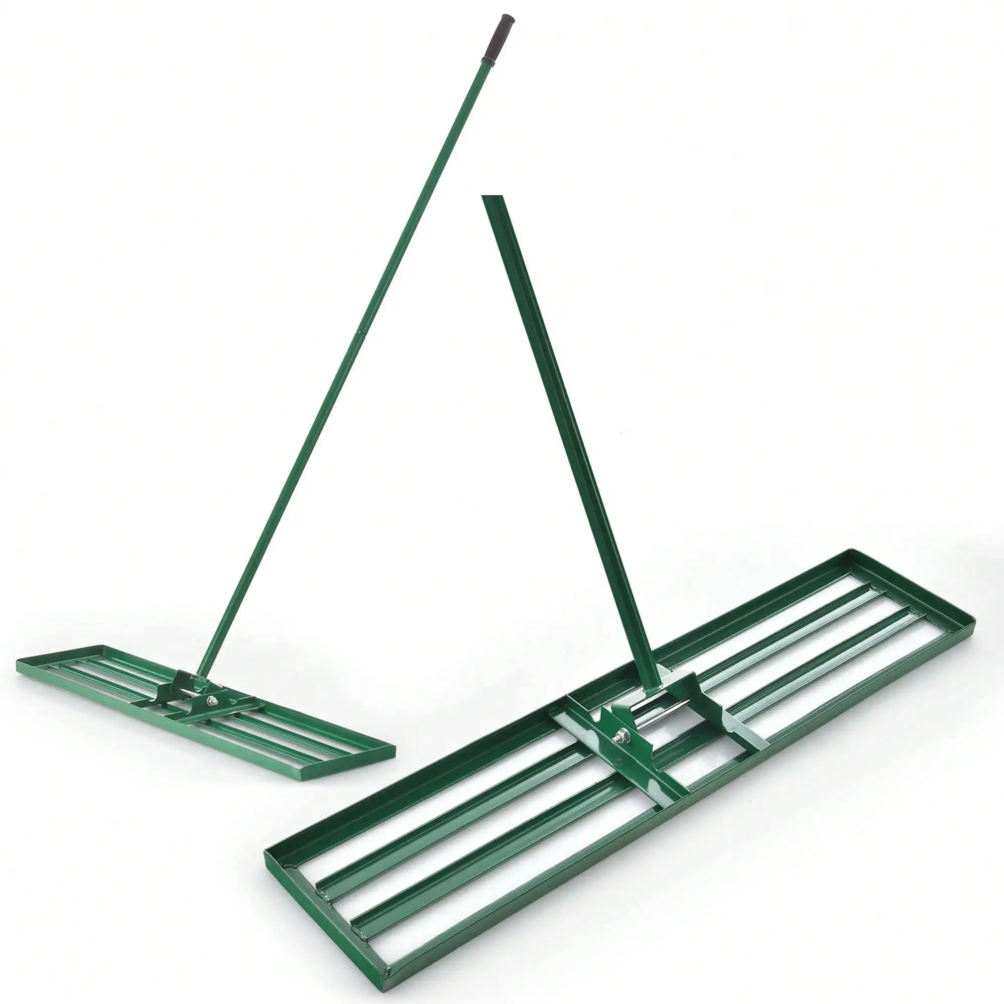 

36" X 10" Heavy Duty Level Lawn Tool For Garden Backyard/Lawn Silver