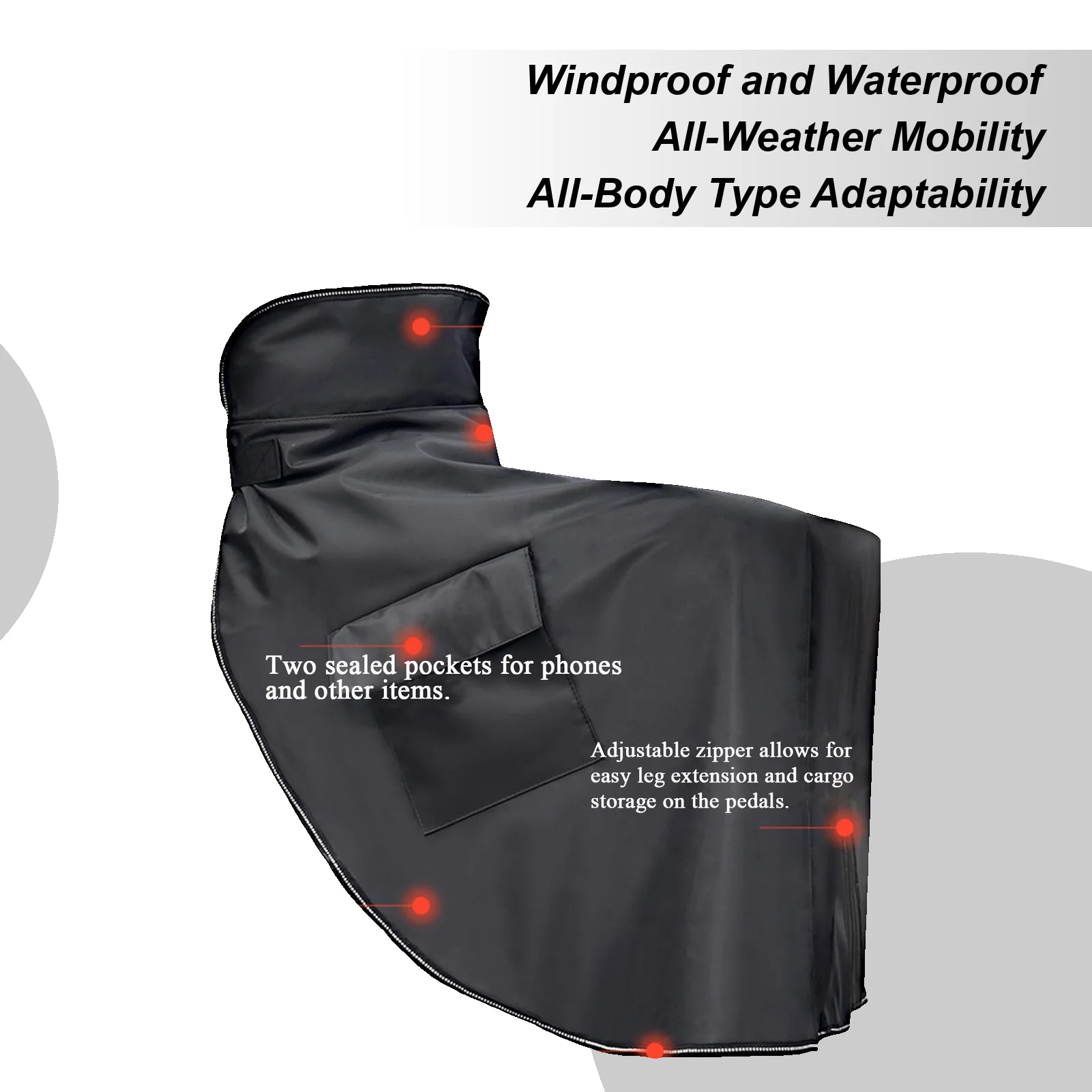 

Мотоциклетный фартук, чехол для ног, ветрозащитный, водонепроницаемый, теплый, одеяло для ног скутера, защита для лобового стекла для электронного велосипеда, защита для зимнего вождения