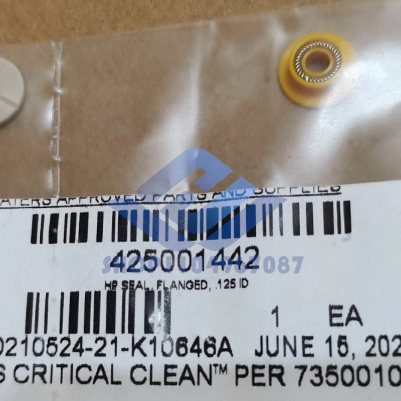 للمياه 425001442 قوس HPLC QSM أربع عناصر مضخة المكبس ختم الضغط العالي ، ختم الضغط العالي 700010663/425001442 العلامة التجارية الجديدة #1