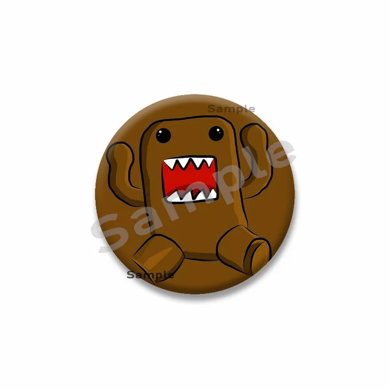 مضحك أنا أحب دومو القط بروش لطيف الكرتون شخصية المينا دبوس شارة مجوهرات إبداعية على ظهره الملابس والاكسسوارات هدية عيد الميلاد