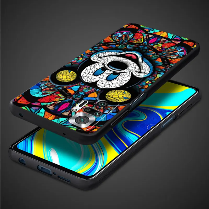 Case for Xiaomi Redmi Note 11 12 13 Pro Plus 9S 12S 9 8 12C A1 7 10C 8T 13C Funda Back Phone Cover Fantasy Disney Mickey Mouse