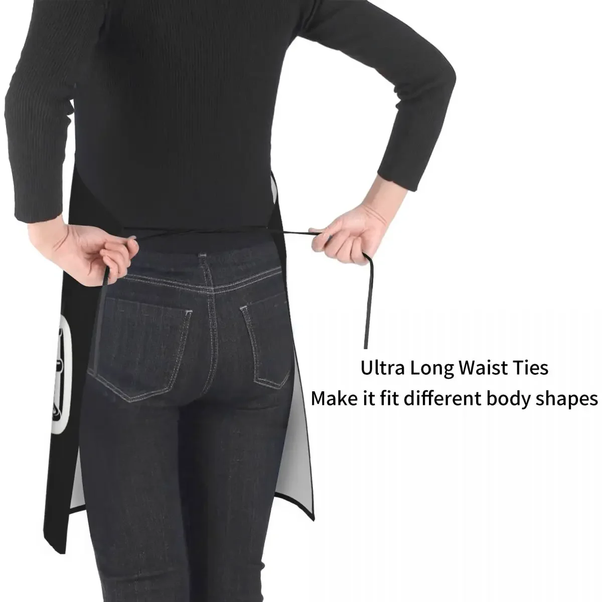 OK BOOMER - Cincinnati Bengals خوذة مريلة الشيف الطبخ الخبز Tablier مريلة مقاومة للماء تنظيف المطبخ بينافور للنساء والرجال #6