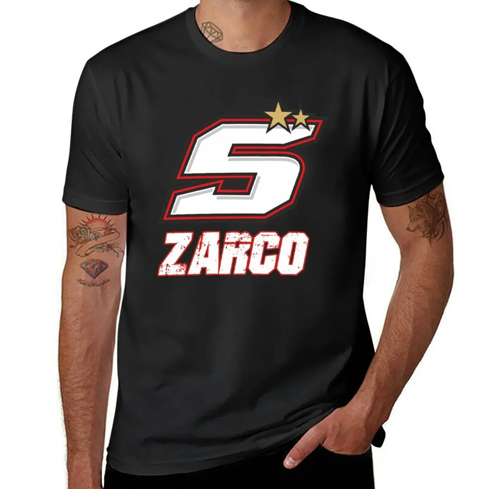 

Johann Zarco Artwork T-Shirt korean fashion vintage tee shirts for men