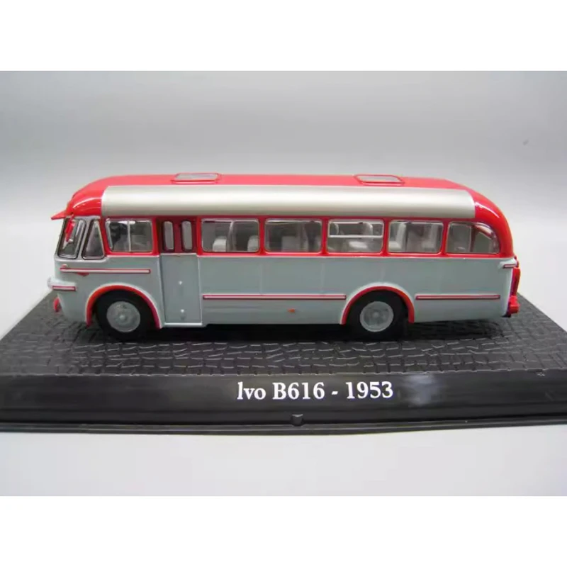 

ATLAS литой под давлением масштаб 1:72 B616 1963, автобус из сплава, деликатная коллекция моделей автобуса, сувенир, статический орнамент для дисплея, подарок для взрослых и мальчиков