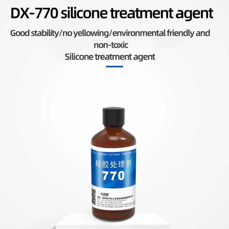 DX-77 Silicone Adhesive Glue Silicone Surface Treatment Agent Double-sided Adhesive Primer Adhesion Promoter Tackifier