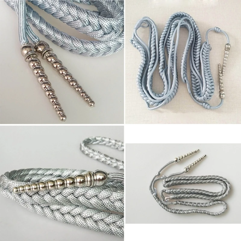 Aiguillette Schulterkordel DIY Kleidungszubehör Polyester Kleid Uniform Dekore – Detail 4