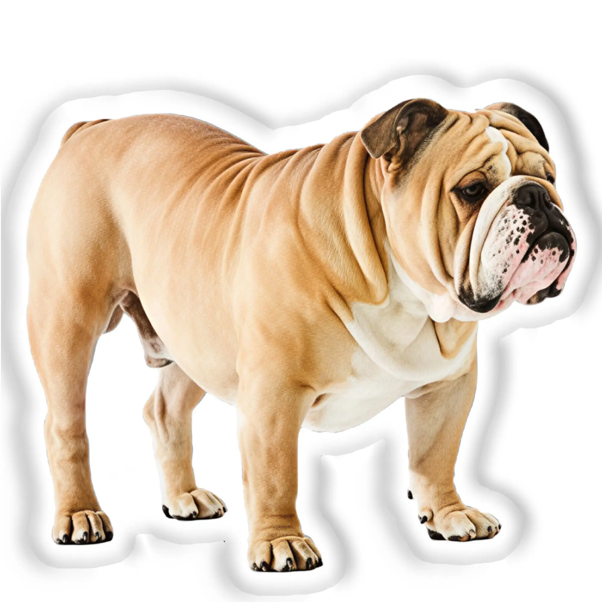 Custom Funny Pet Dog Pillow Cushion Double Sided  Bulldog Stuffed Cushions Personalized Plush Pillows for Sofa