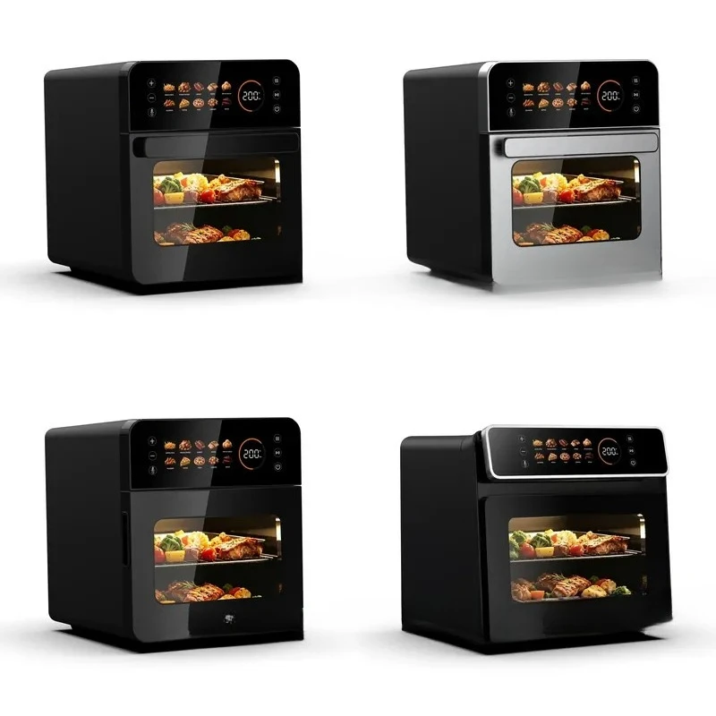 for 11L 12L 1800W Intelligent Visual Air Fryer 360 Degree Hot Air Circulation Multi-functional Kitchen No-flip Cooking