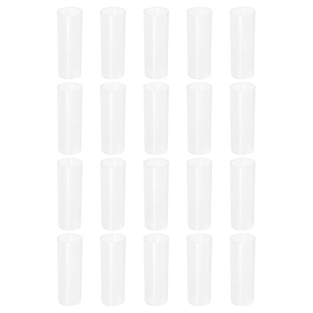 

20pcs Sleeves Plastic Insulation Tubes 26650 To 18650 Protective Sleeve Adapter Converter For Flashlight Short Circuit