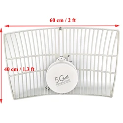 3G 4G 5G parabolic grid antenna 698-6000mhz UWB antenna For long distance signal booster ALL Band compatible USA EU CA