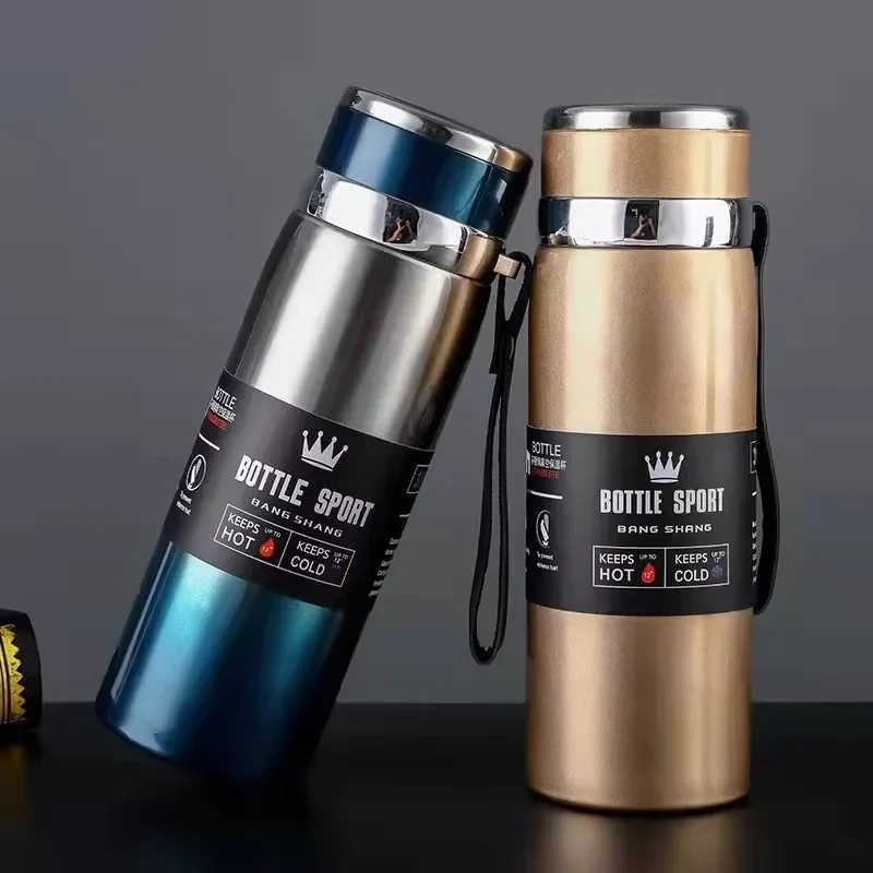 316 Stainless Steel Insulated Mug Large Capacity Insulated Mug Outdoor Car Travel Mug Double Layer Stainless Steel Kettle