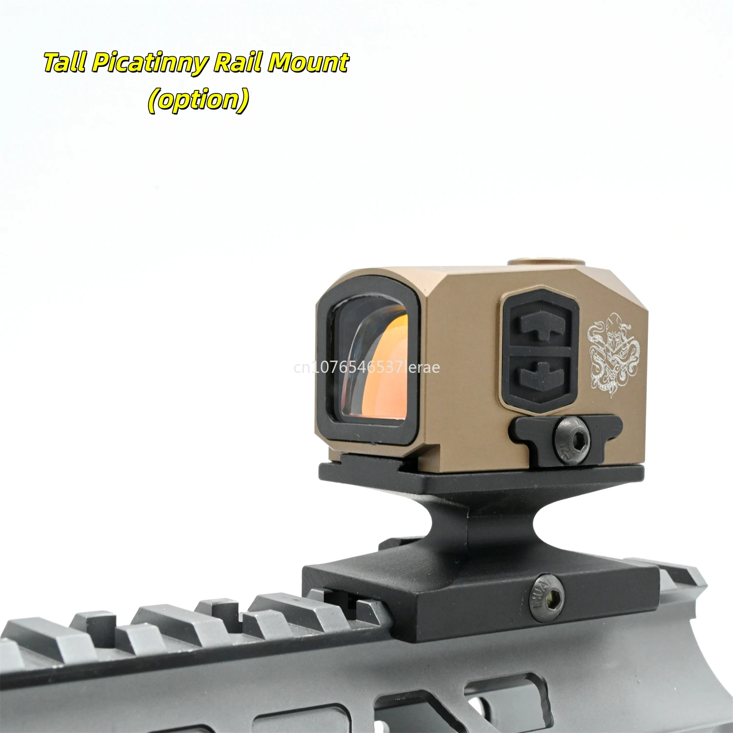 بصريات المستنقع التكتيكية كراكن 3 MOA المدمجة للصيد استشعار الحركة ريد دوت ريفلكس البصر صالح لنطاق بندقية غلوك مسدس الادسنس #4