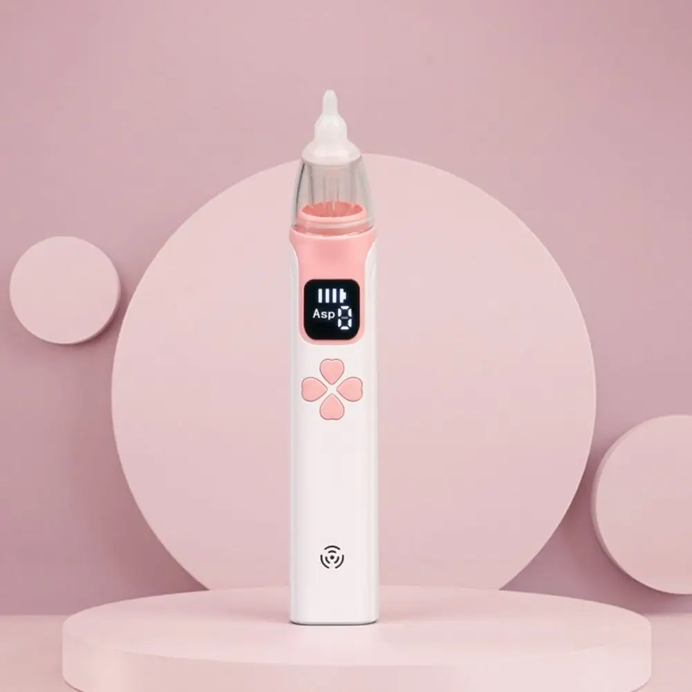 الكهربائية الطفل الأنف الشافطة سلامة صامتة الطفل جهاز الاستنشاق الأنفي عائق الأنف التهاب الأنف USB شحن منظف الأنف لحديثي الولادة #4