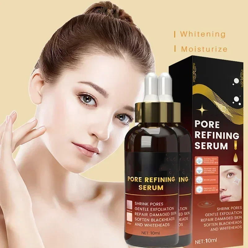 01Pore Minimizing Serum Acid Shrink Pores Removing Large Pores Blackheads face Moisturizing Brightning Skin Care Essence Oil