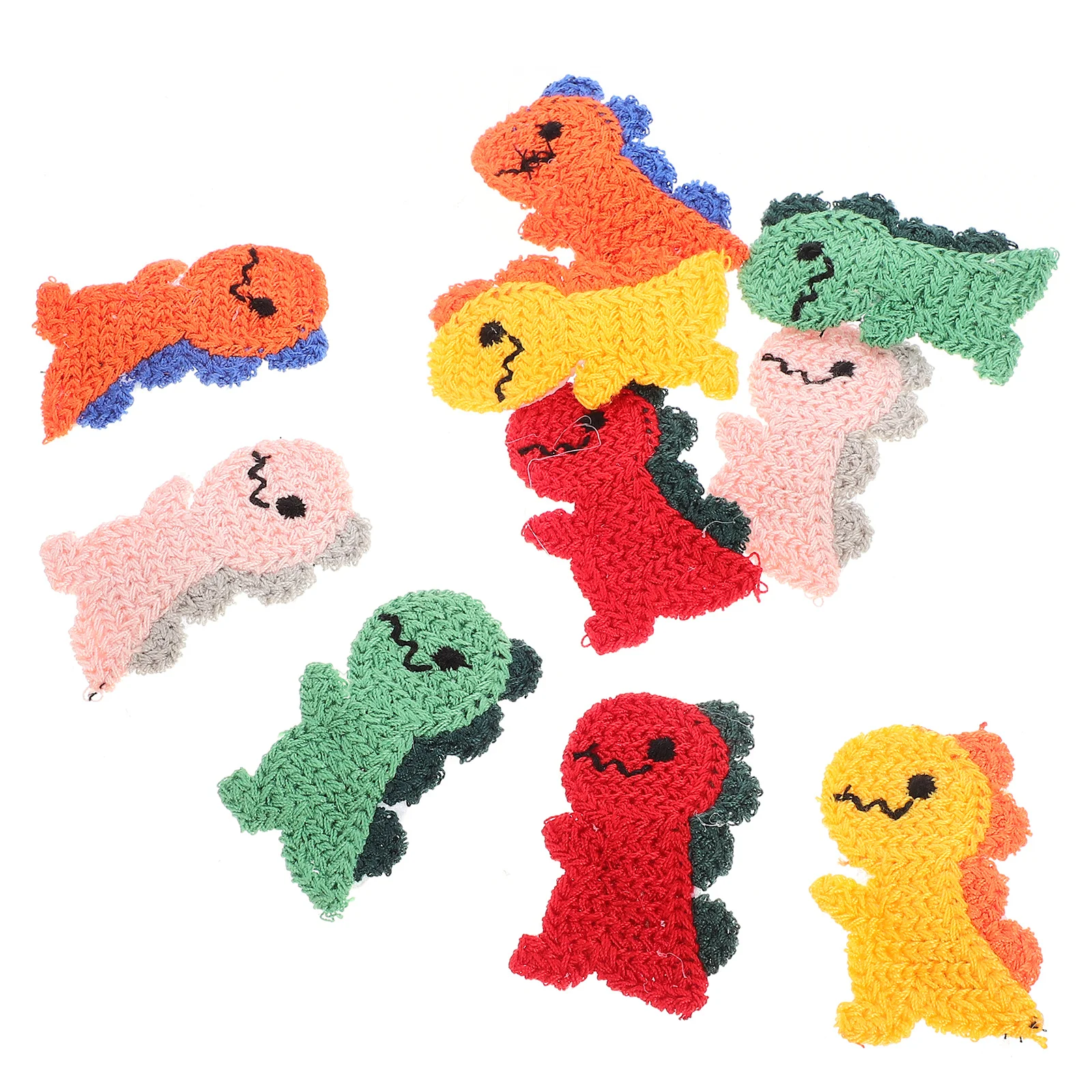 10 قطعة مقاطع الشعر ديناصور القوطية ماتي المعادن الحيوان دبابيس للأطفال مخيف الصوف قبضة الأخطبوط المشبك الرعب إكسسوارات الشعر