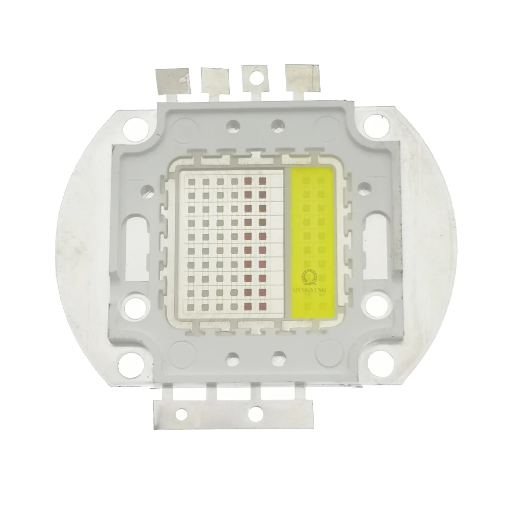 Chip de cuentas LED COB de alta potencia para público, reflector para escenario al aire libre, 100W, RGBW, RGBWW, 4 en 1, RGB + blanco/cálido, 1 a 5 unidades